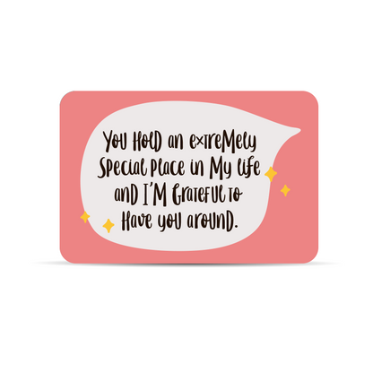 Bottom of my Heart Wallet Card