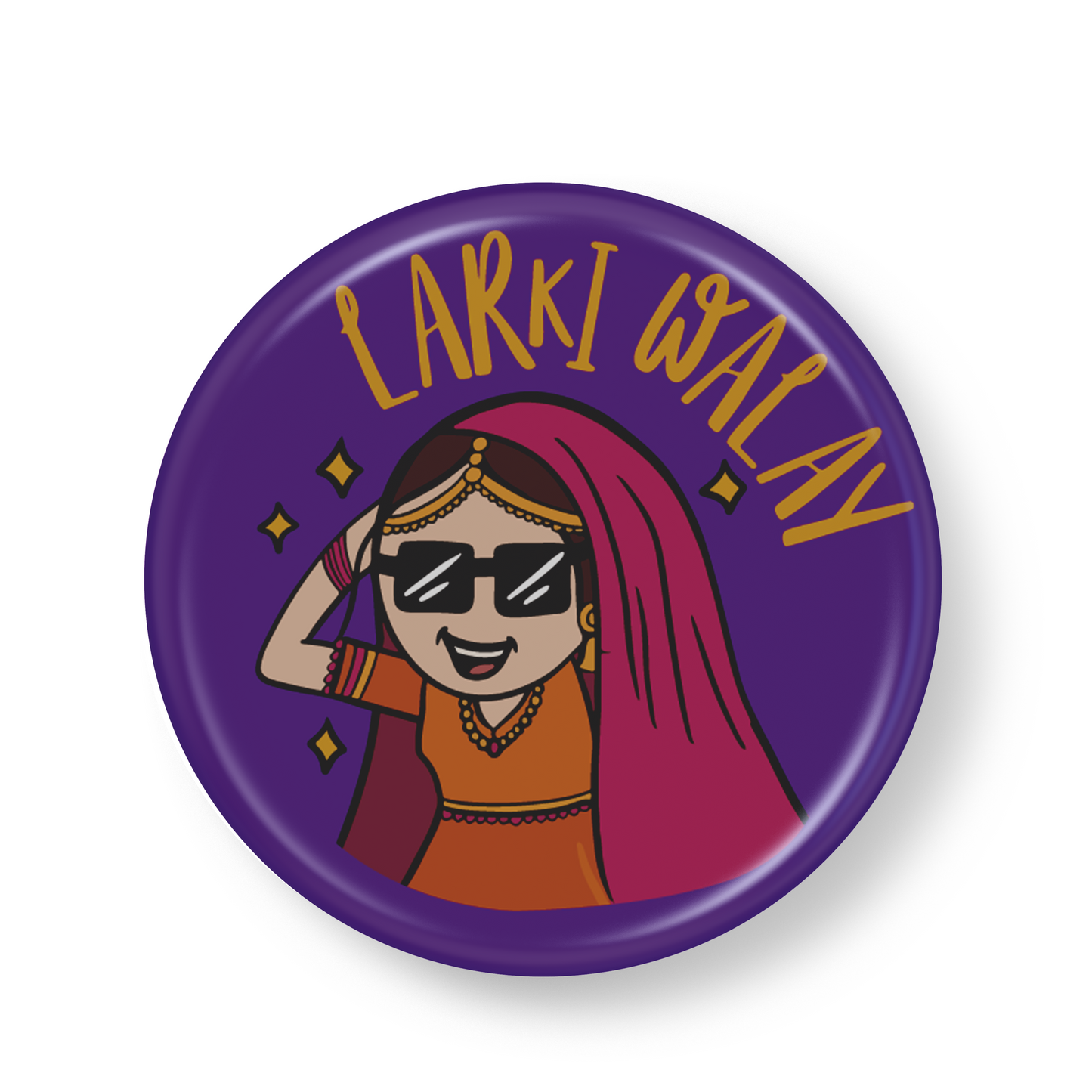 Larki Walay Badge (Pack of 10)