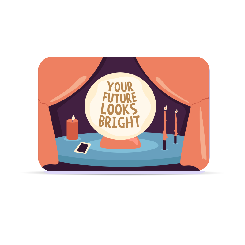 Bright Future Wallet Card