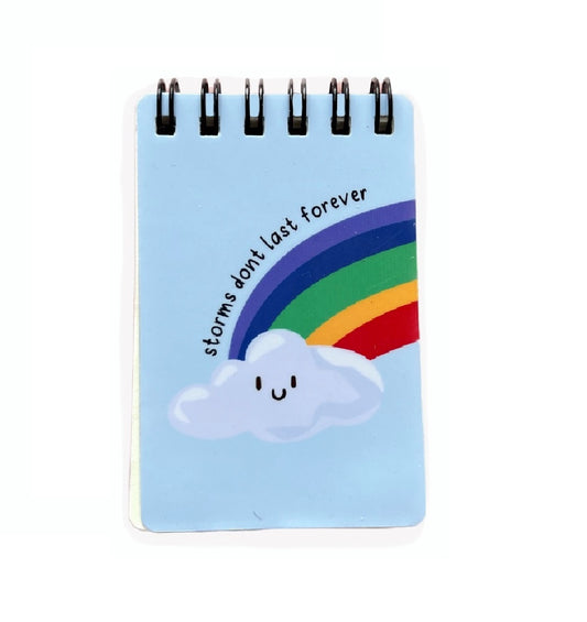 Storms & Rainbow Notepad