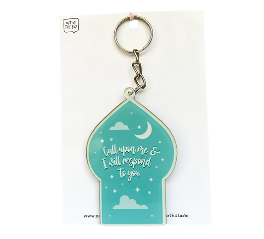 Call Upon Me & I will Respond To You Keychain