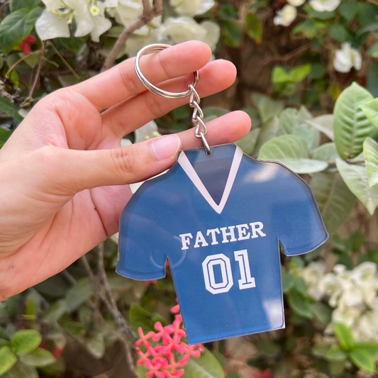 Father's Tee Keychain