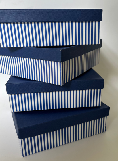 Blue Dad Stripes Box