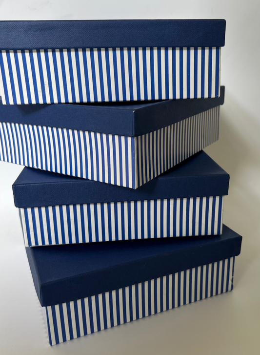 Blue Dad Stripes Box