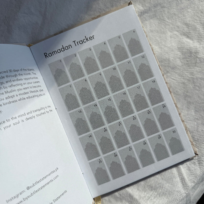 2026 Ramadan Planner I Spiritual Journal I Undated