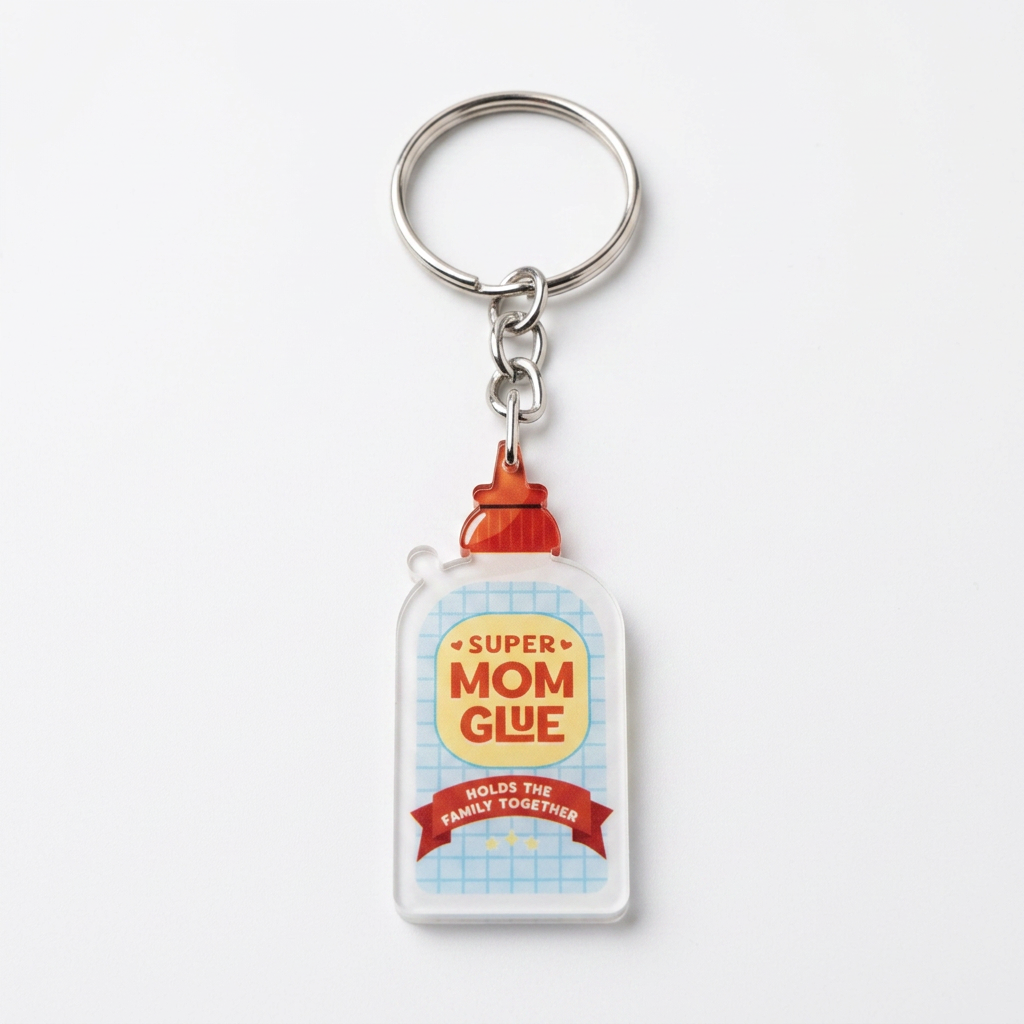 Supermom Glue Keychain I Mother's Day Special