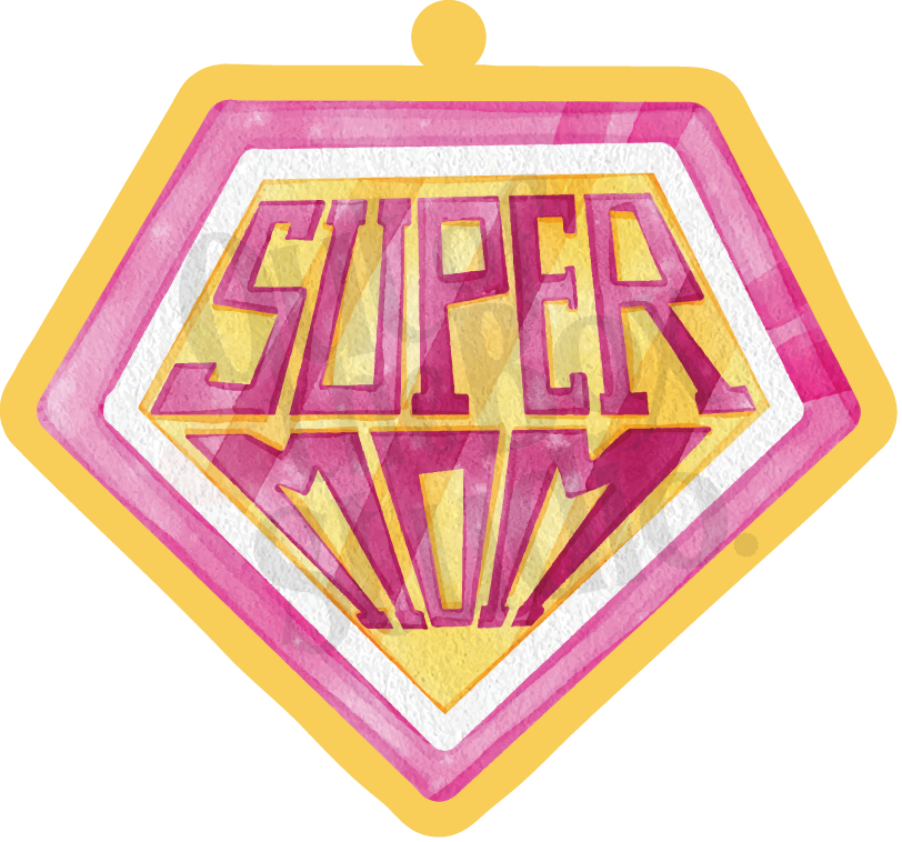 Supermom Keychain