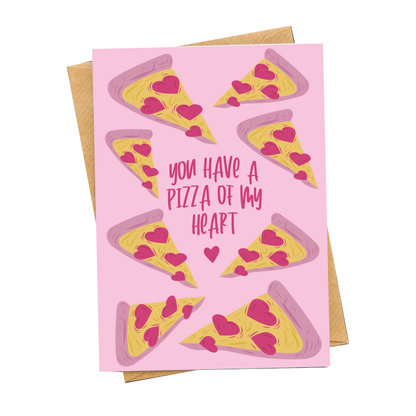 Pizza of My Heart Card