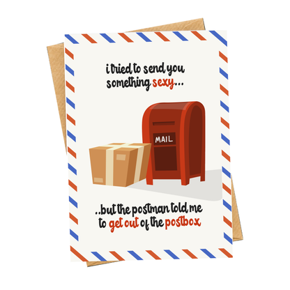 Sexy Postman Card