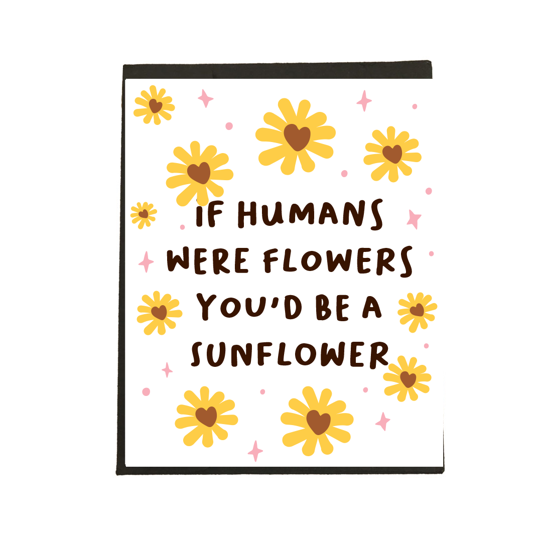 Sunflower Card