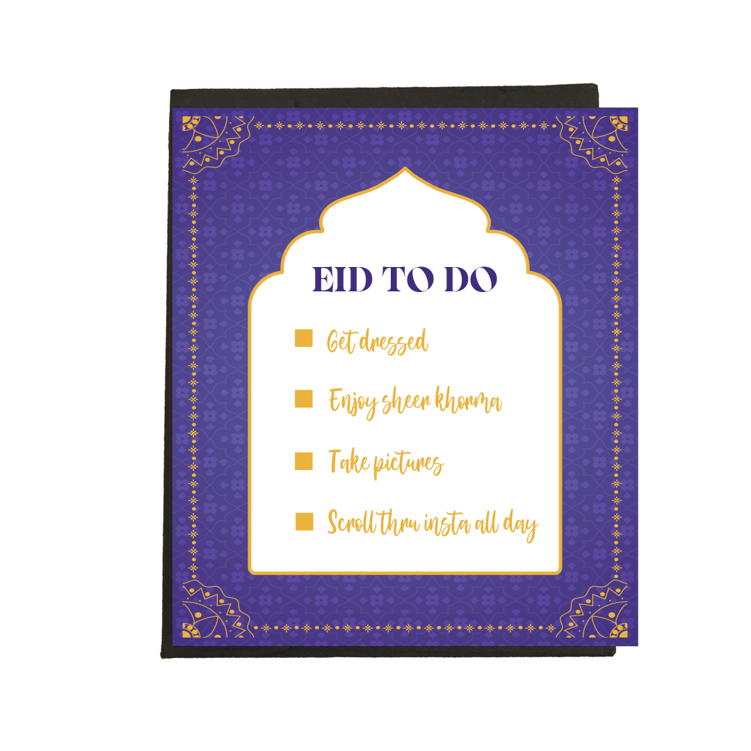 Eid To Do List