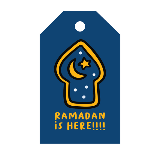 Ramadan is here Gift Tag