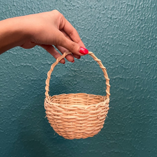 Small Cane Basket