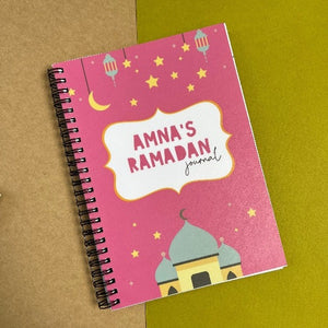 Ramadan Notebook (Name customization)