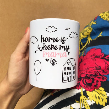 Home Is Where My Mama Is Mug