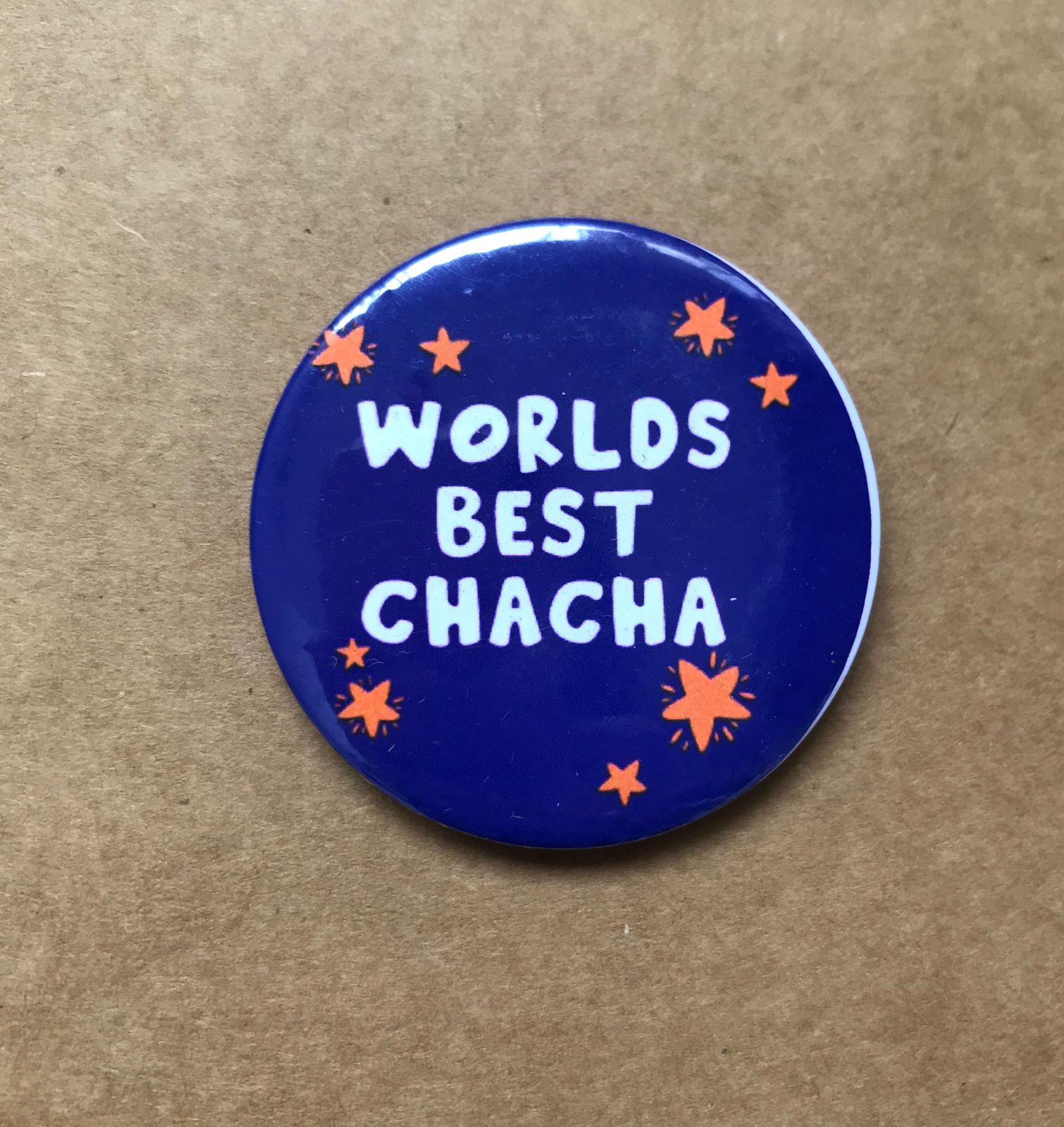 World's Best Chacha Badge