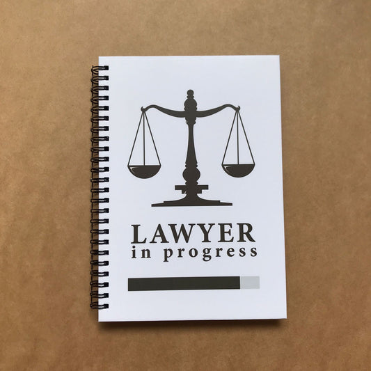 Lawyer In Progress Notebook