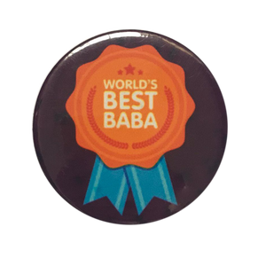 World's Best Baba Badge