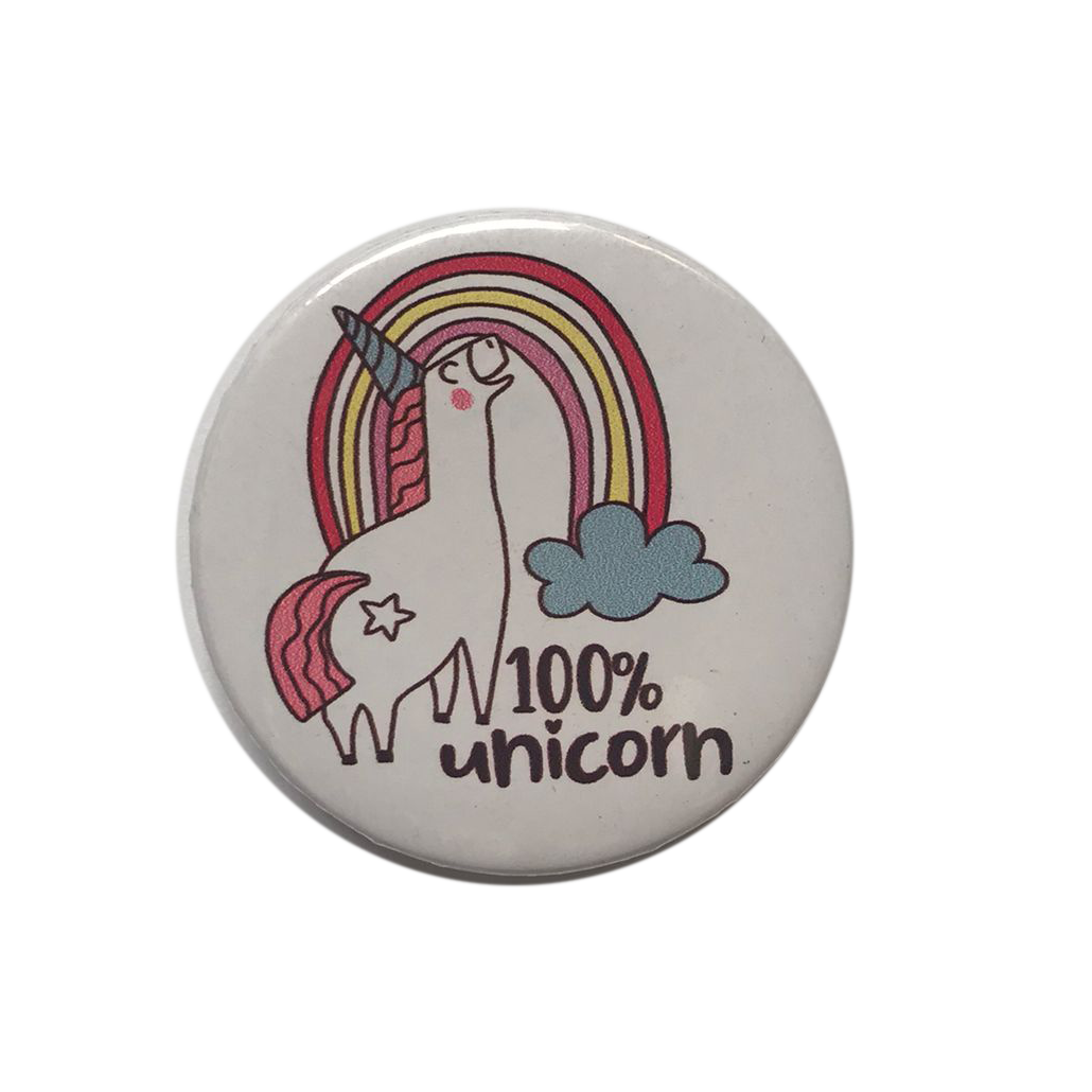 100% Unicorn Badge