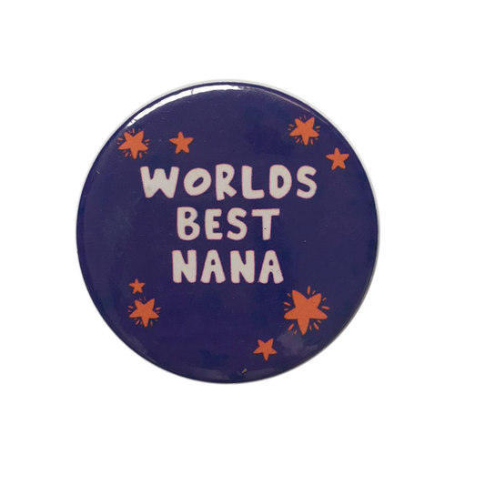 World's Best Nana Badge