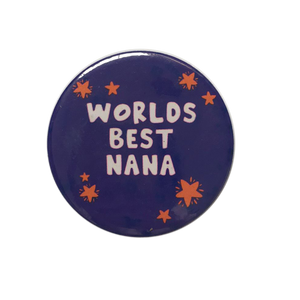 World's Best Nana Badge