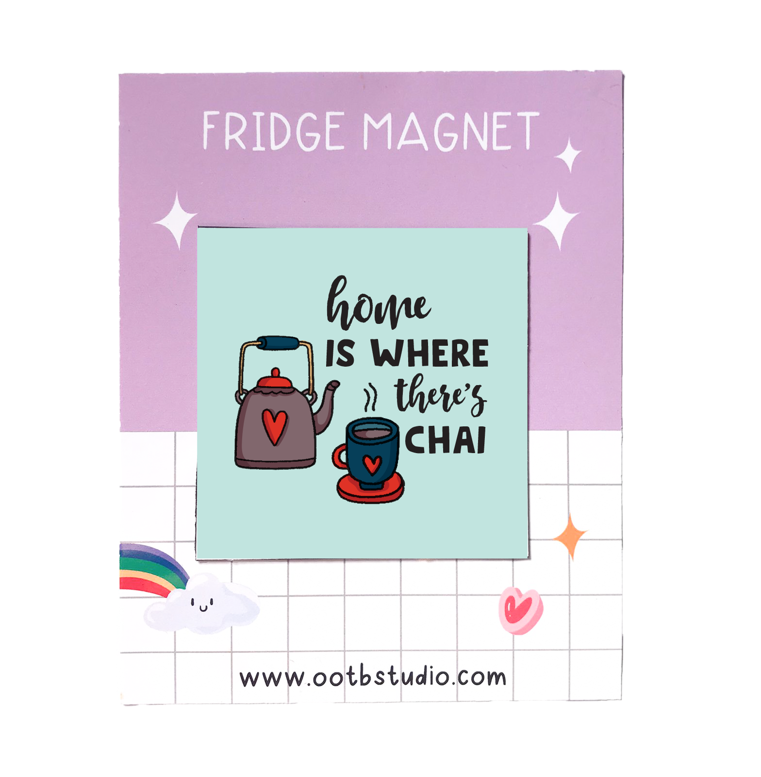 Chai Fridge Magnet