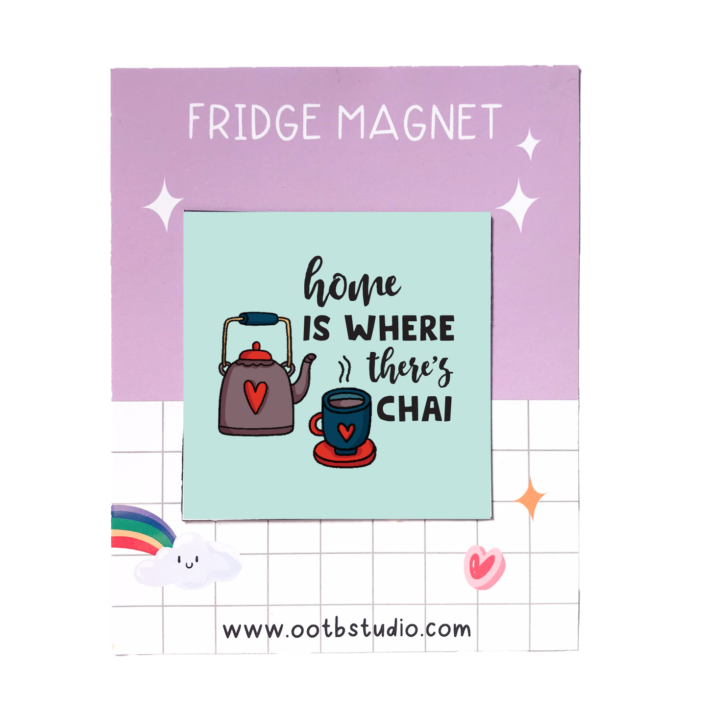 Chai Fridge Magnet