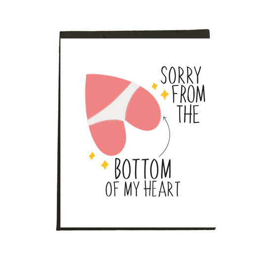 Bottom of my Heart Card