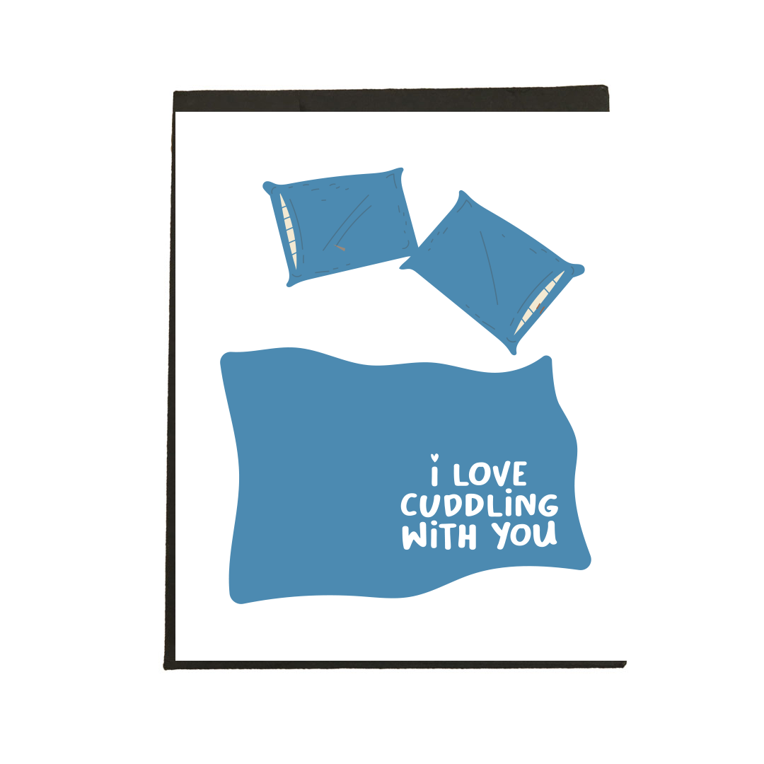 Cuddling With You Card – OOTB Studio