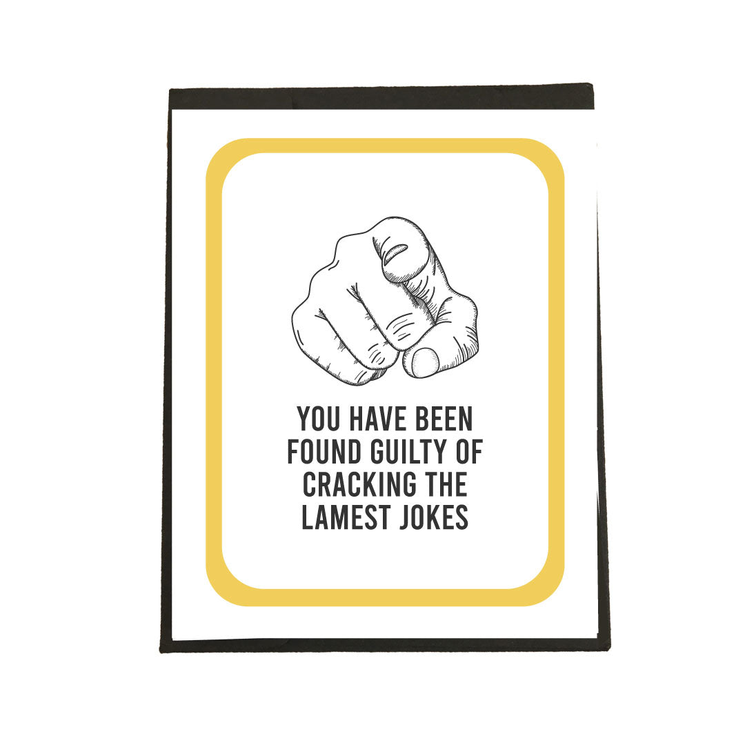 Lame Joke Card