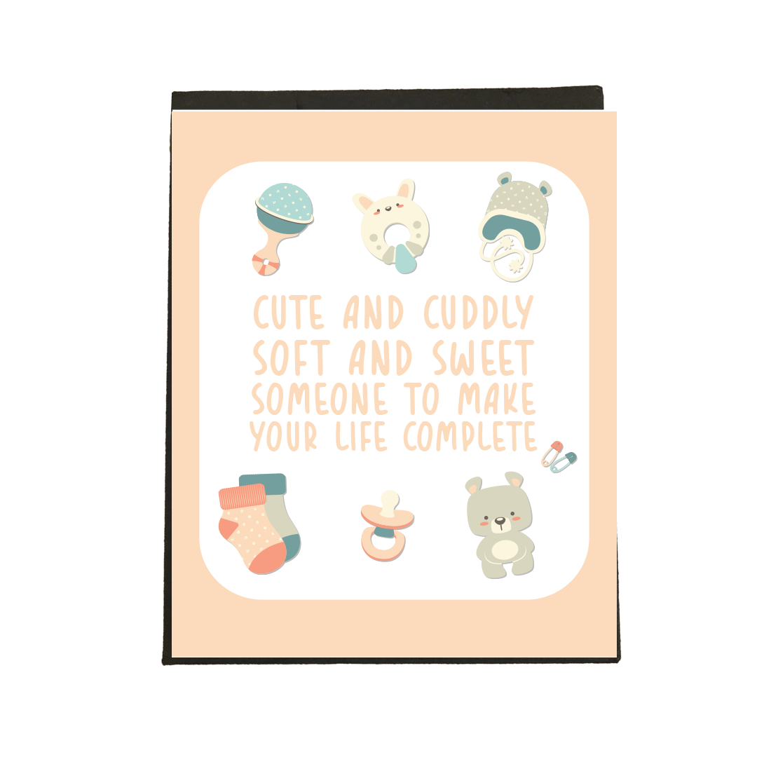 Little & Cuddly Card